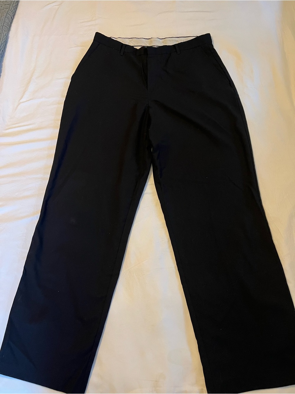 Chaps Boys 20 Husky black Dress Pants